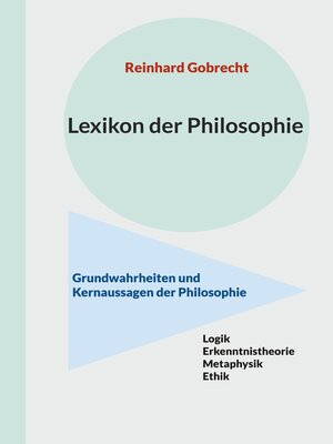 cover image of Lexikon der Philosophie